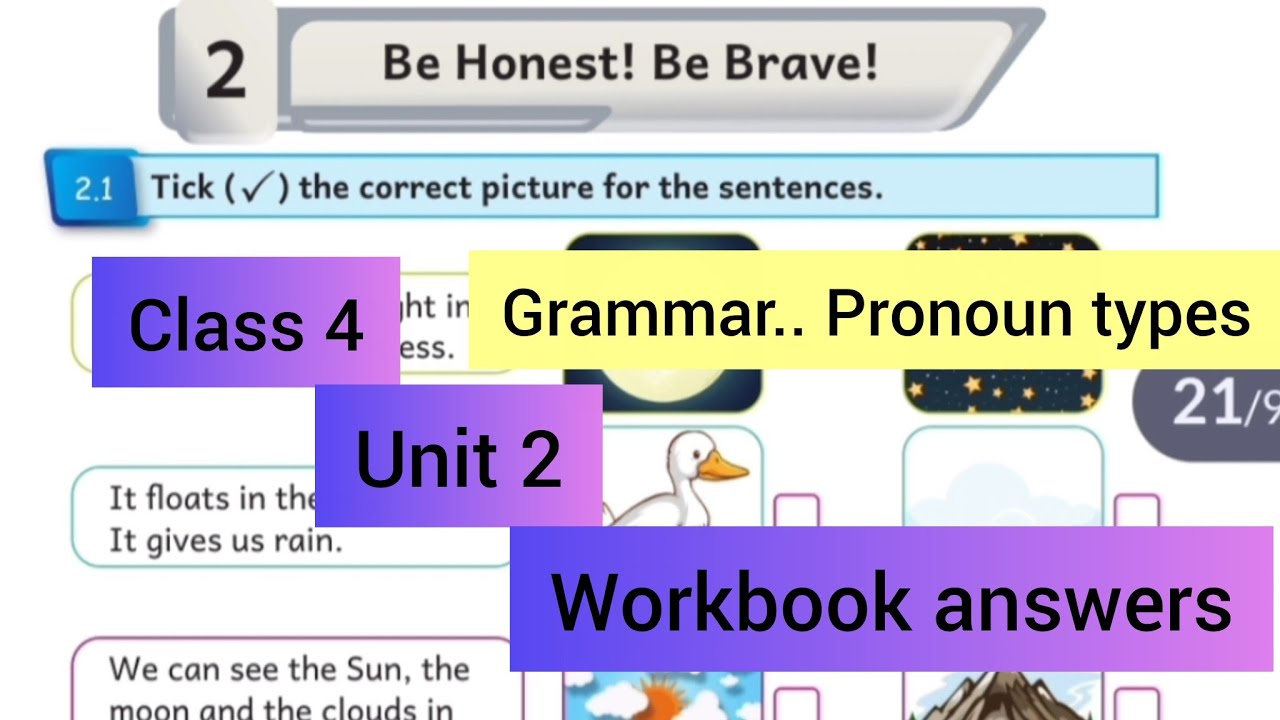 Term 3 class 4 Unit 2 Be honest Be brave English workbook answers Ennum Ezhuthum