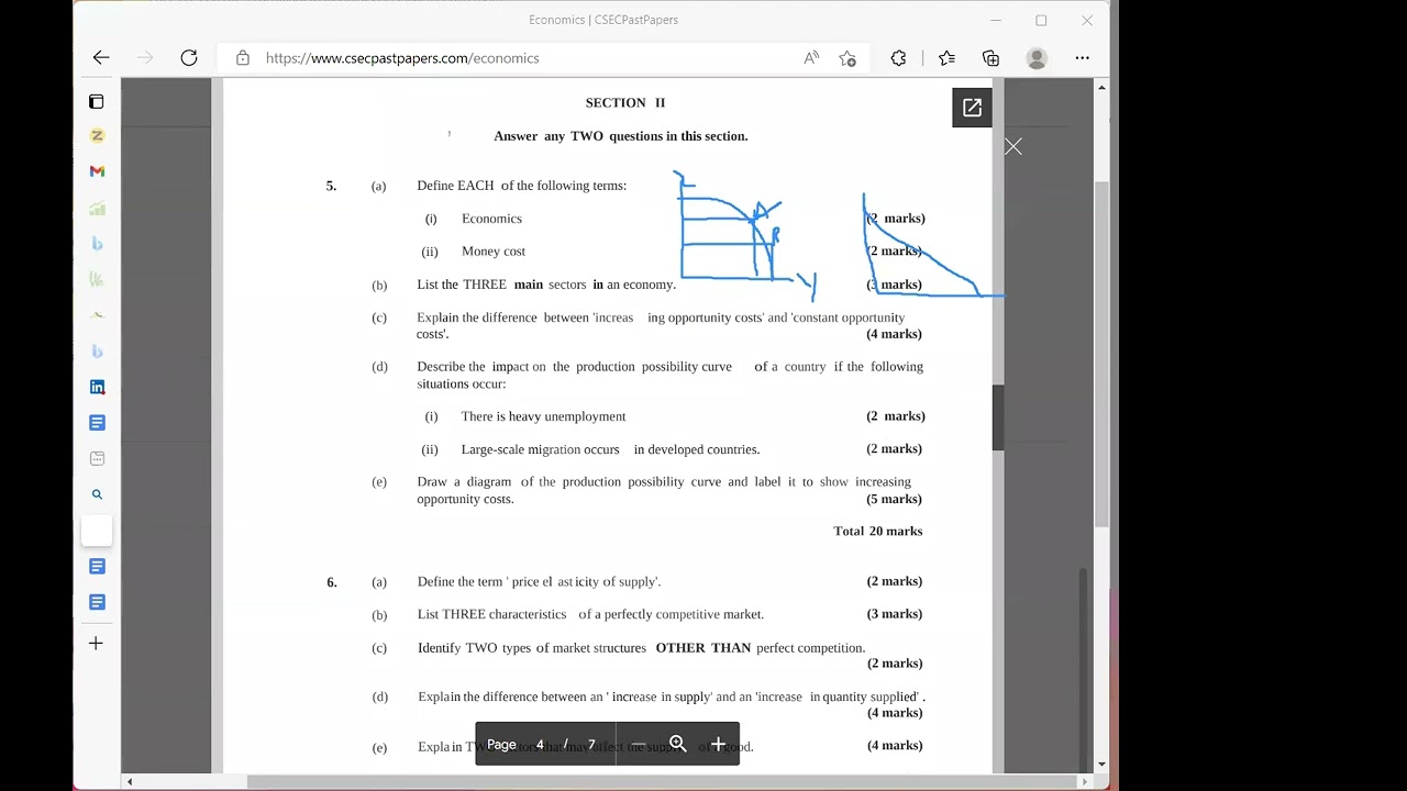 2016 Economics Paper 2 -Part 3