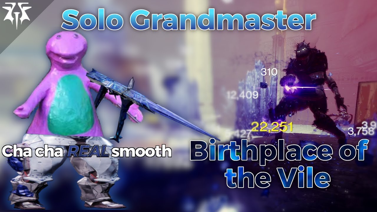 Solo GM - Birthplace of the Vile (Titan: Alethonym + Blastwave Striders) [Destiny 2]