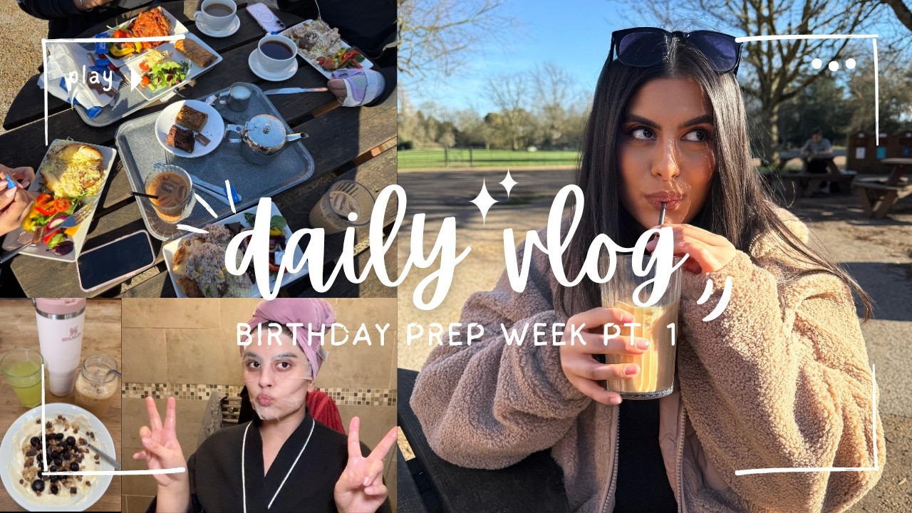 SPEND MY BIRTHDAY WITH ME  - AT-HOME PREP WEEK VLOG PART 1 | Eminence By Manni