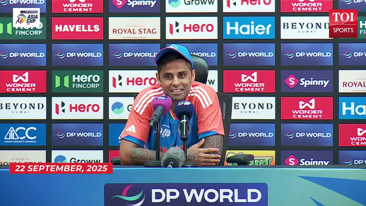 Suryakumar Yadav press conference: How SKY trolled India-Pakistan rivalry