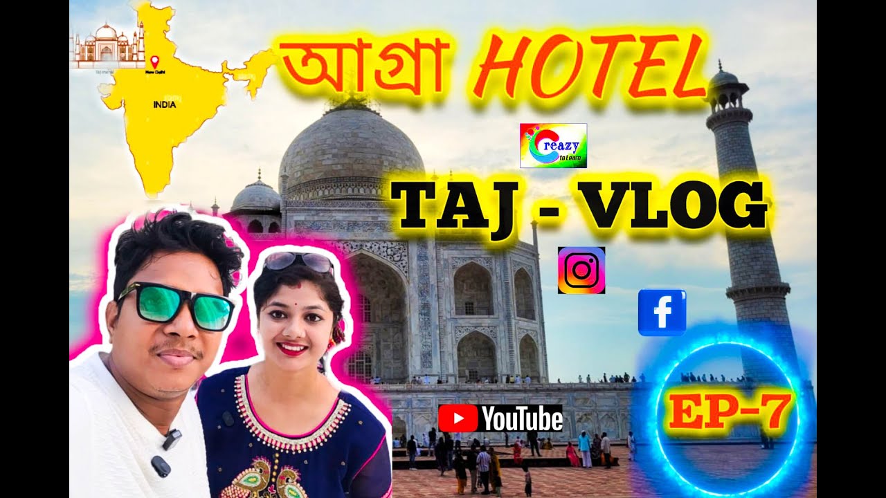 KANPUR TO AGRA BY BIKE/REACHED AGRA VIA NH19 & AGRA-LUCKNOWEXPY./TAKING HOTEL//TAJ ENTRY VLOG//EP-7