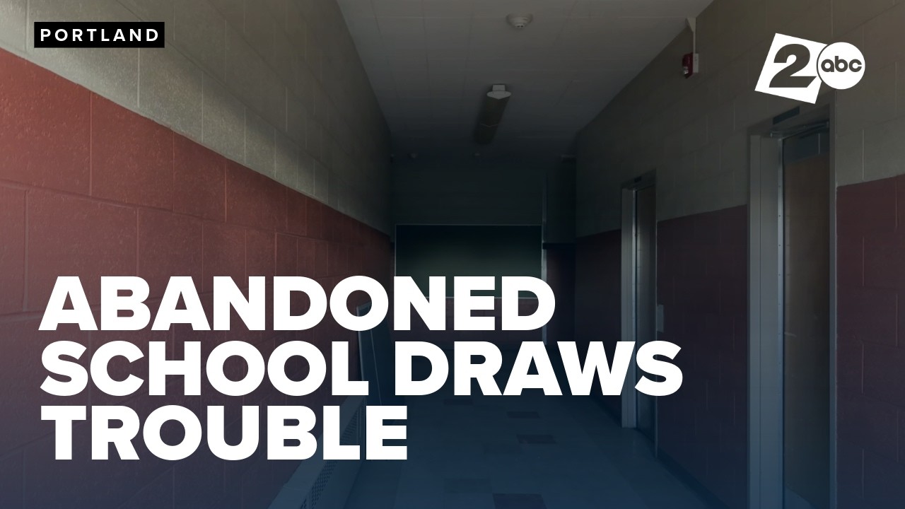 Abandoned Portland school a target for break-ins, police arrests and TikTok videos