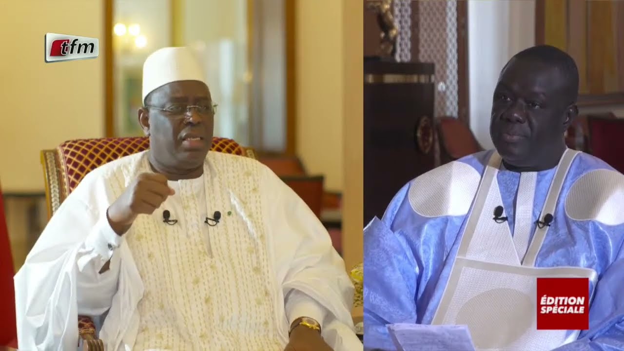 TFM LIVE   :   Interview avec Pr Macky Sall par Elhadji Assane Gueye