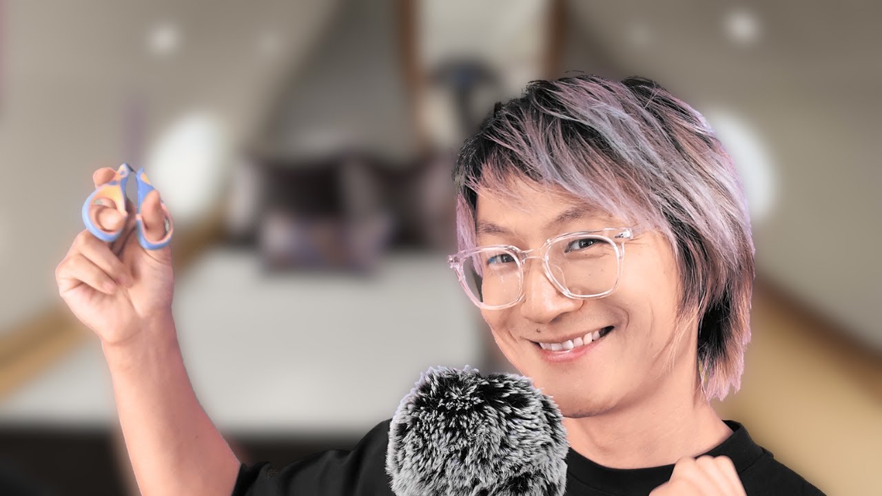 [1 hour ASMR, no mid roll ads] When a hairdresser got invited to do a hair cut on a private jet...