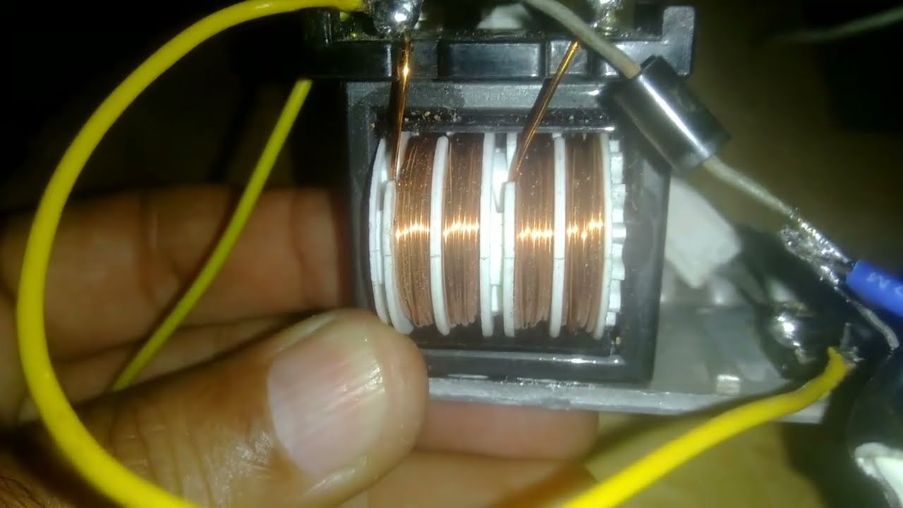 Ladrão de joule feito com filtro de Tv de tubo. ligada em 12 Volts.