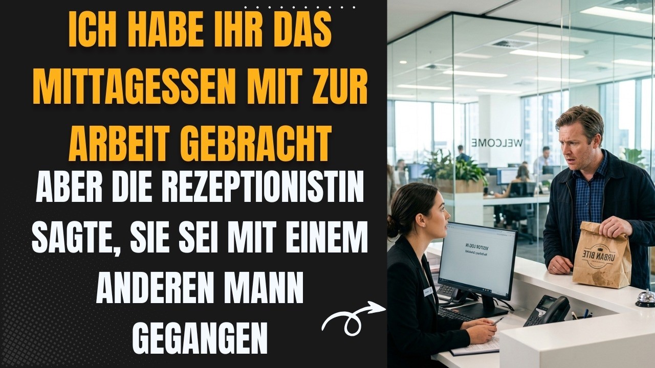 Aber die Rezeptionistin sagte, sie sei mit einem anderen Mann gegangen