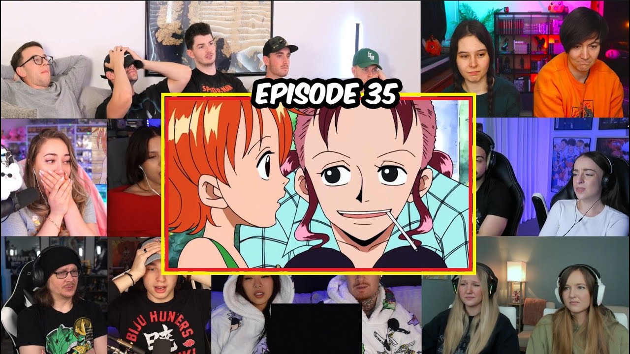 One Piece Episode 35 Reaction Mashup | ワンピース