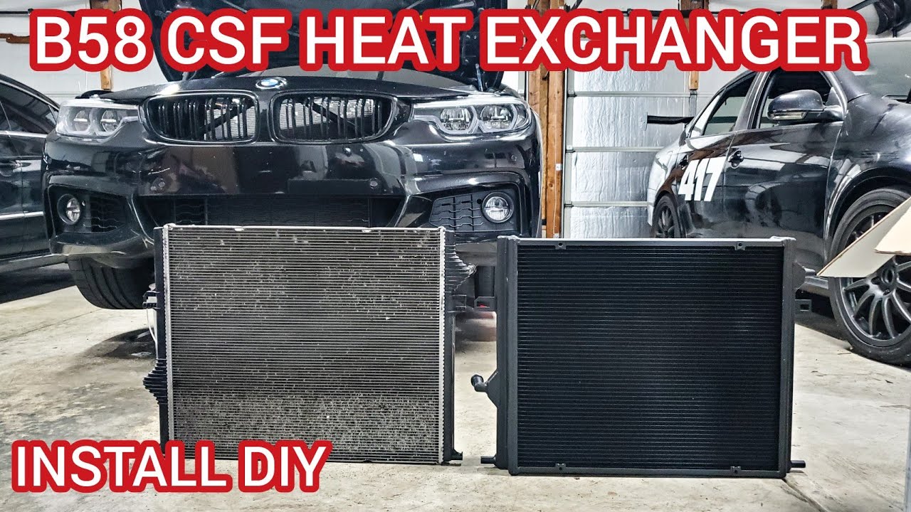 CSF B58 Heat Exchanger DIY