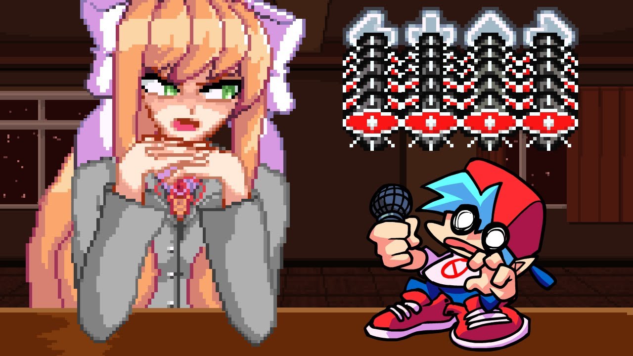 ☄️ MONIKA POWRACA ALE Z NOWĄ MECHANIKĄ! - FRIDAY NIGHT FUNKIN VS MONIKA REBOOTED [HARD]