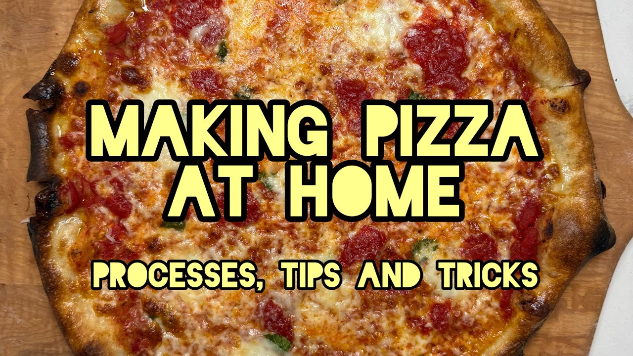 AT-HOME PIZZA-MAKING 101 