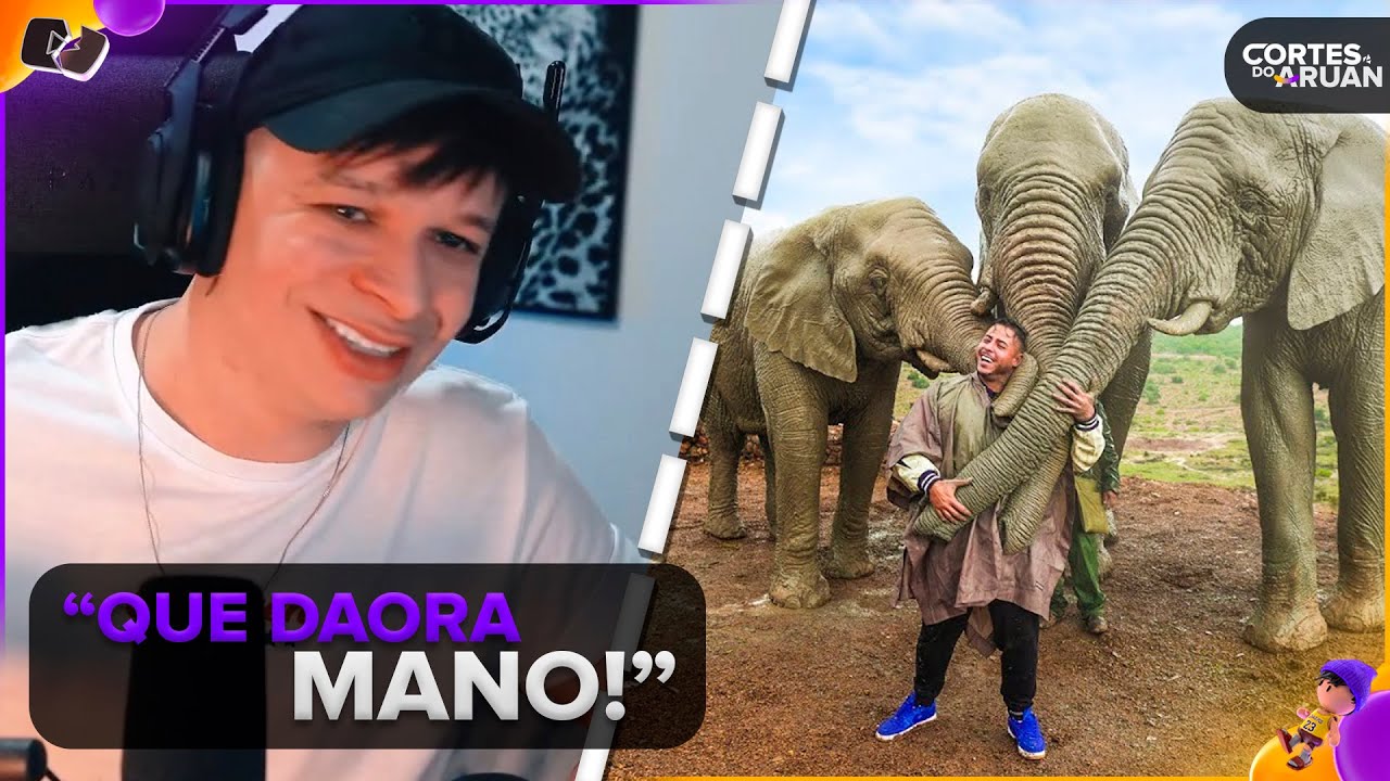 ARUAN REAGE: ISSO SIM É AFRICA ❤️ (RENATO GARCIA) - Cortes do Aruan