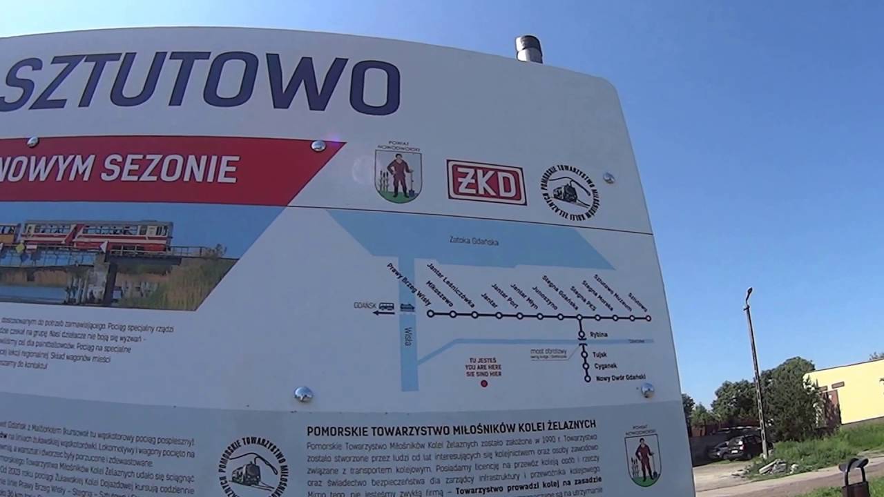 Eksploracje zapomnianych torowisk - wąski tor w Sztutowie
