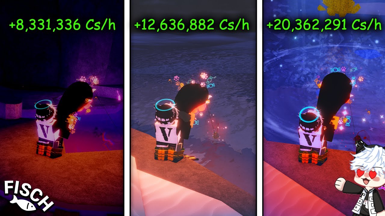 Vị Trí Farm Tiền💸Ngon Nhất Sau Update Fisch