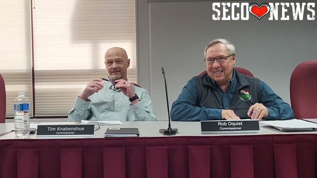 Otero County Commissioners Public Meeting March 9, 2026