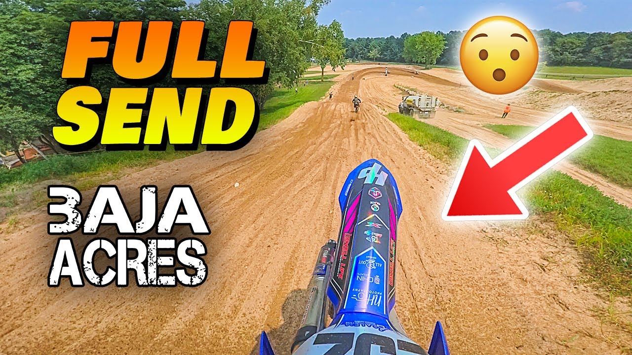 FULL SEND At Baja Acres - The Track Was BRUTAL