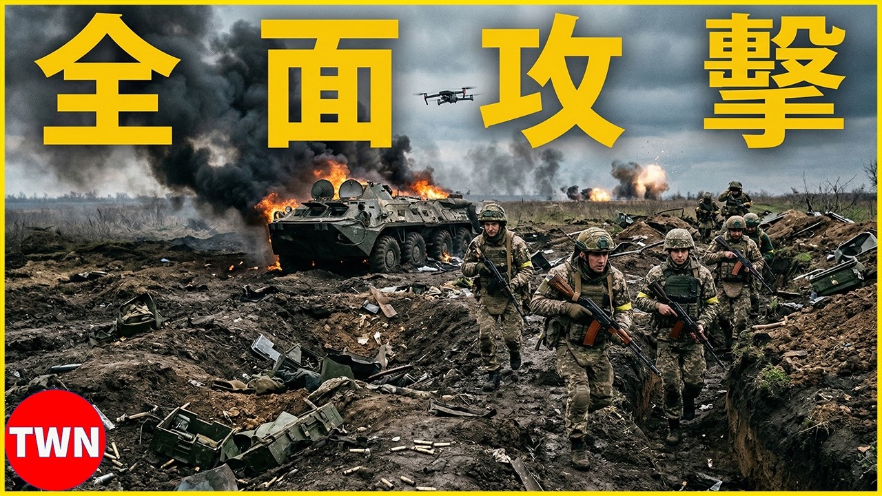 烏克蘭全面猛攻俄羅斯！決戰時刻來臨&hellip;誓言徹底擊敗俄軍！