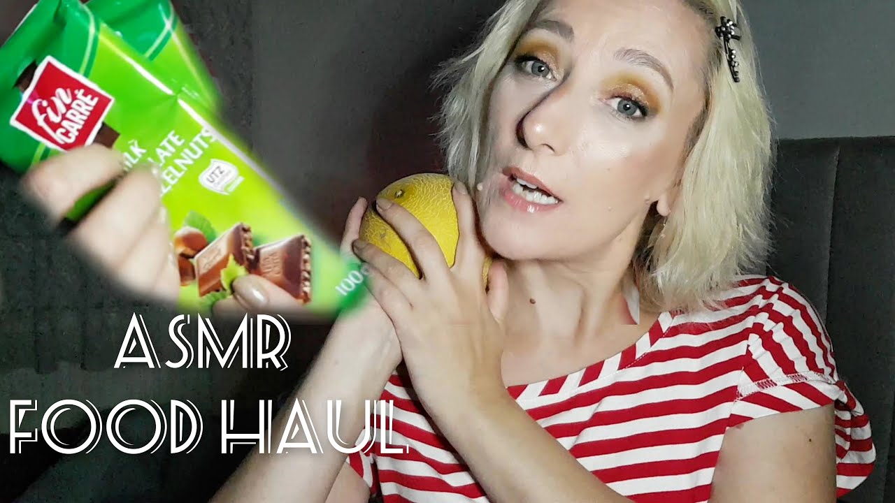 Mini food haul/šaputanje,mnogo krckavih zvukova i tapkanje/