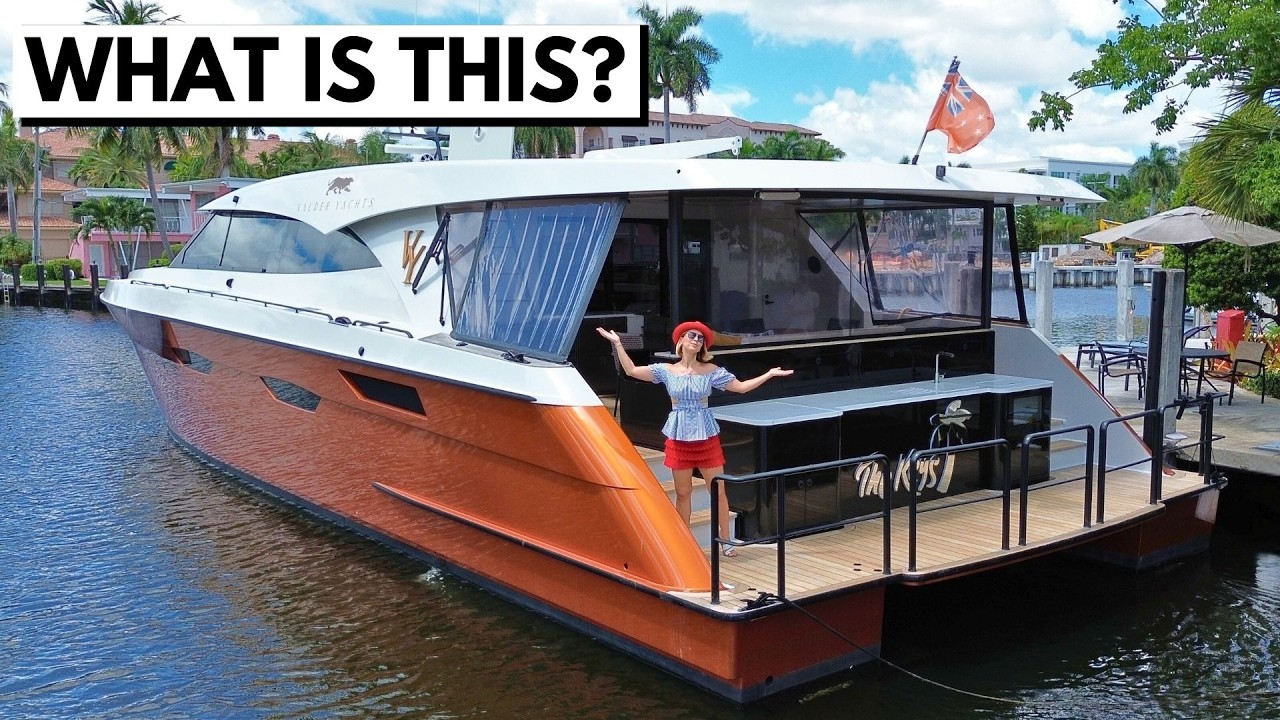 ДАЛЕЕ 2000 МОРСКИХ МИЛЬ? 🤯 Тур на роскошном моторном катамаране Valder 66 2021 года