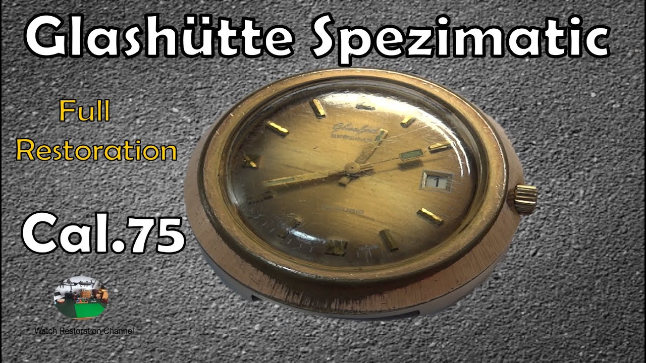 Restoration of a Glashütte Spezimatic vintage watch