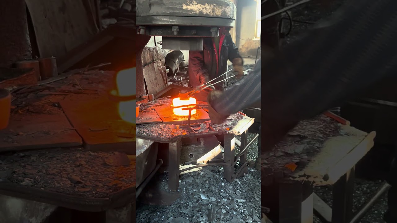 Inside the forging factory Every Strike Shapes the Future #forging #process #globalforgehub