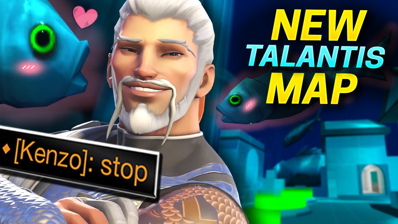 Rank 1 Hanzo bullying STREAMERS in new map (Overwatch 2 Talantis Gameplay)