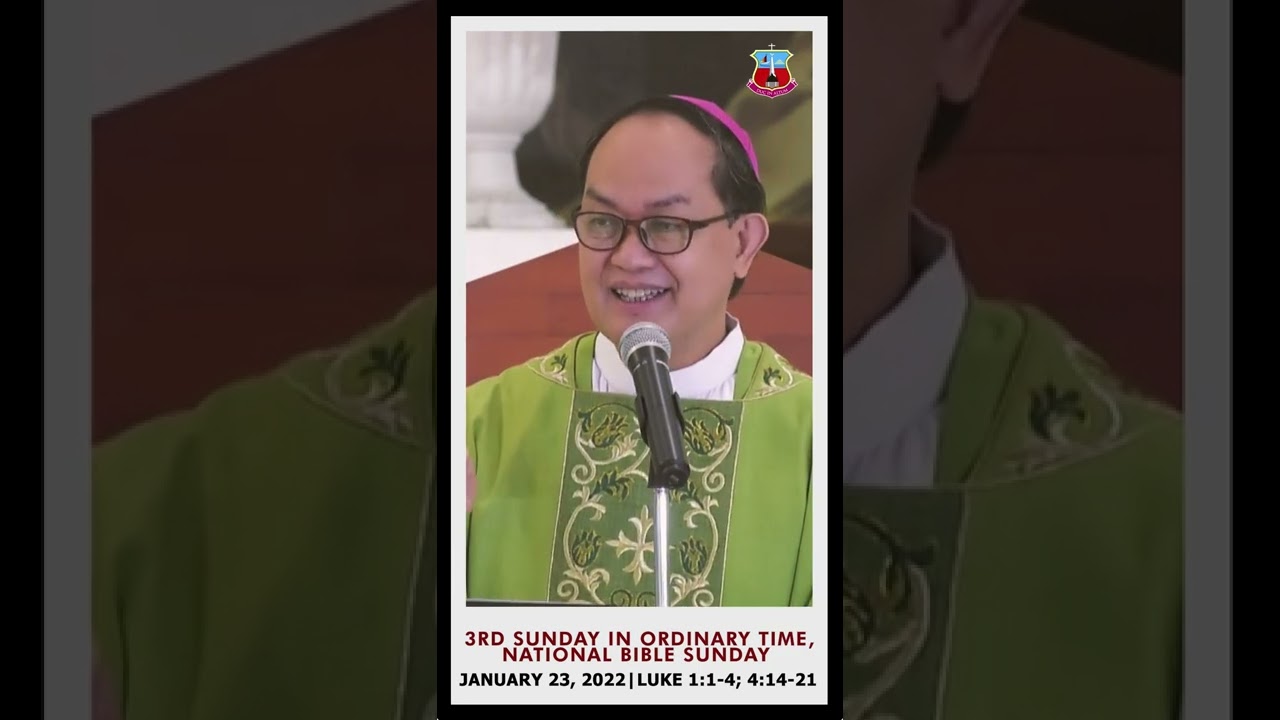 POWER OF THE WORD (3rd Sunday in Ordinary Time, National Bible Sunday)