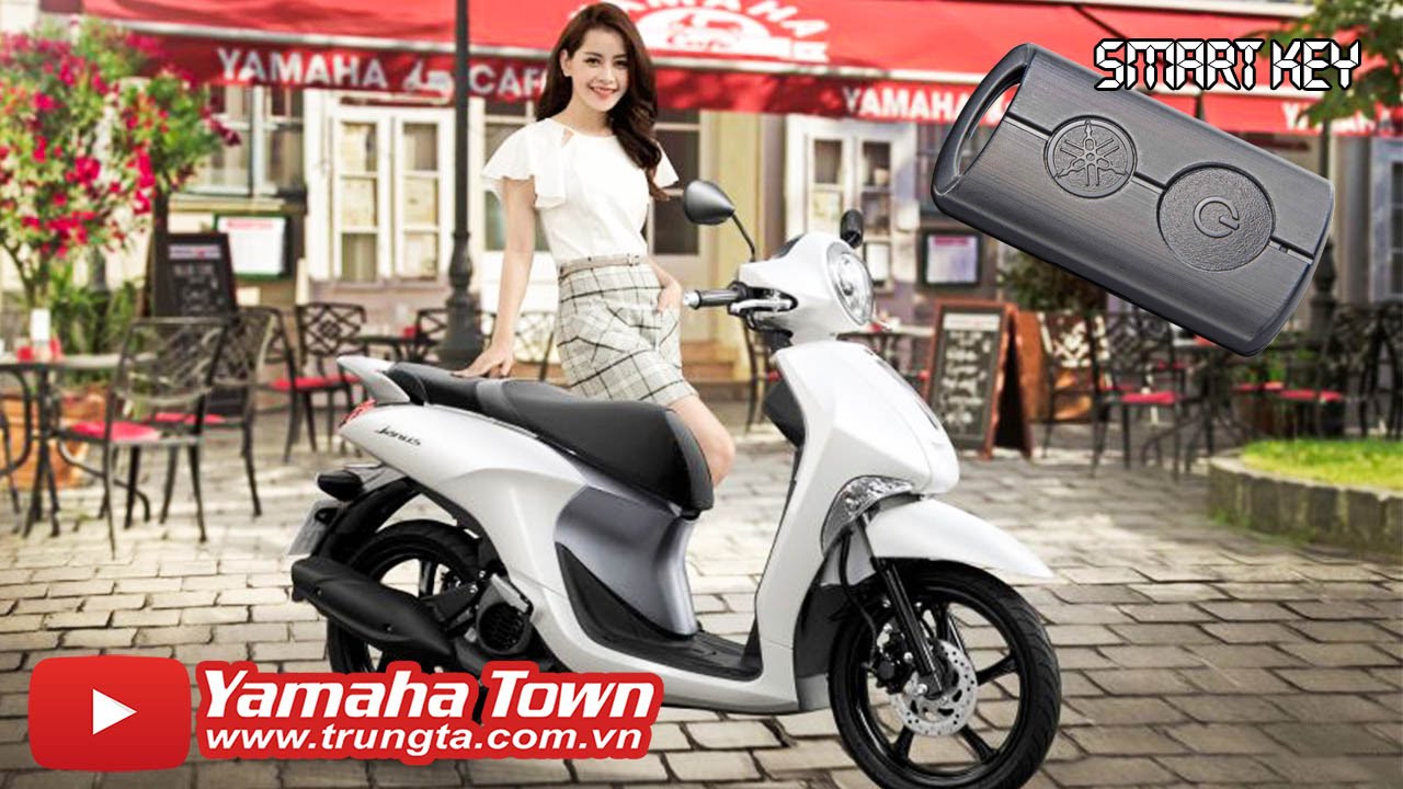 Yamaha JANUS 125cc Review  ▶ Hướng dẫn sử dụng Smart Key xe tay ga thông minh