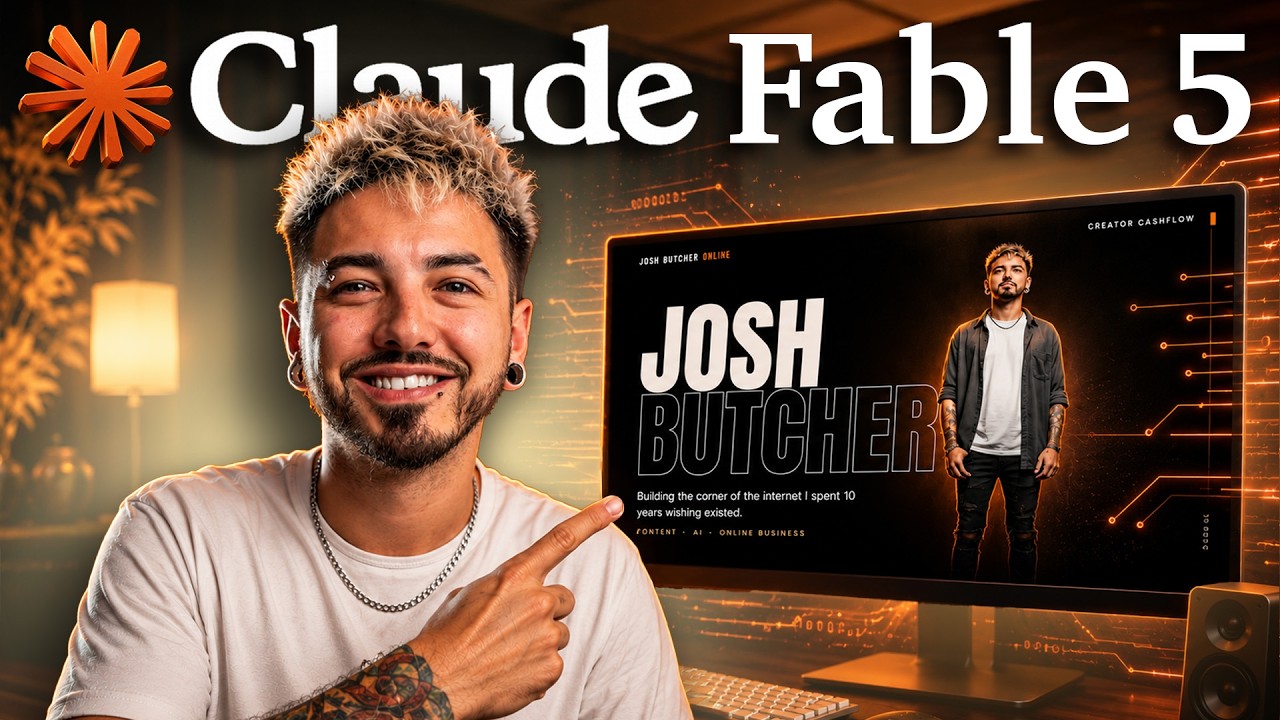 Claude и Fable 5: создаем сайты за 15 000$ всего за 20 минут