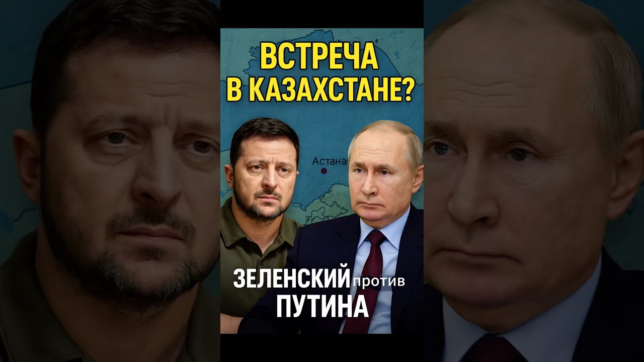 Зеленский готов встретиться с Путиным в Казахстане
