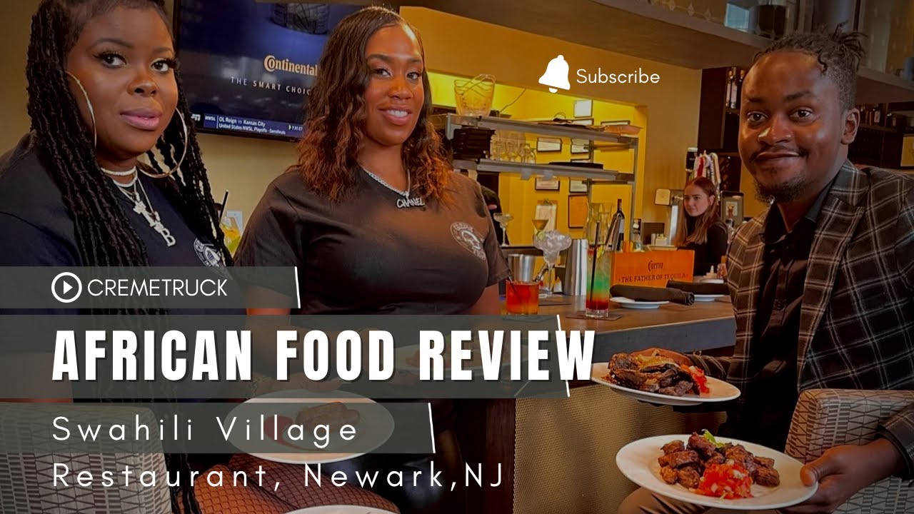 Trending African Food from Swahili Village CREMETRUCK try&rsquo;s some of the best African Food !!