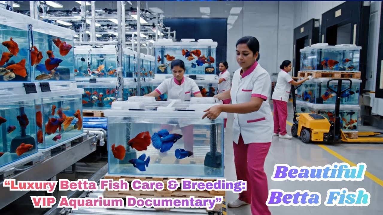“Luxury Betta Fish Care & Breeding: VIP Aquarium Documentary”