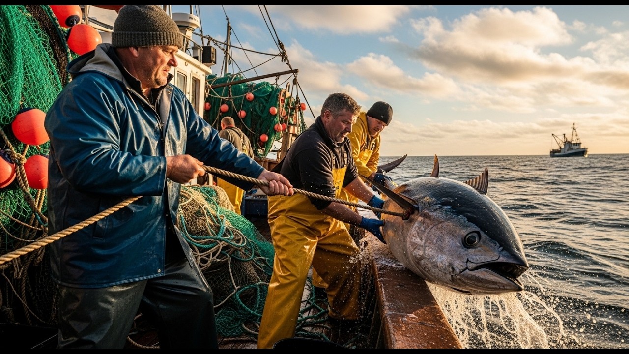 Massive 50-Ton Catch! Why Commercial Fishing is the World's Most Dangerous Job