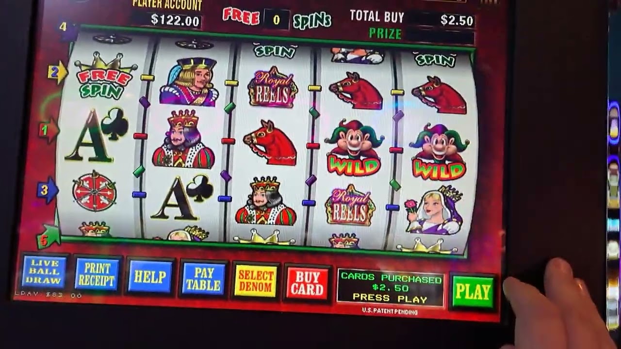 $5 Max Bets on Royal Reels at HighWinds Casino
