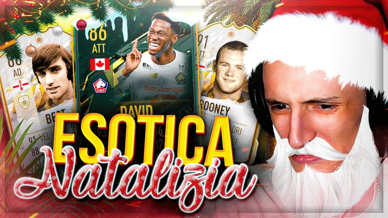 SQUADRA ESOTICA NATALIZIA CON ROONEY 91 PRIME!