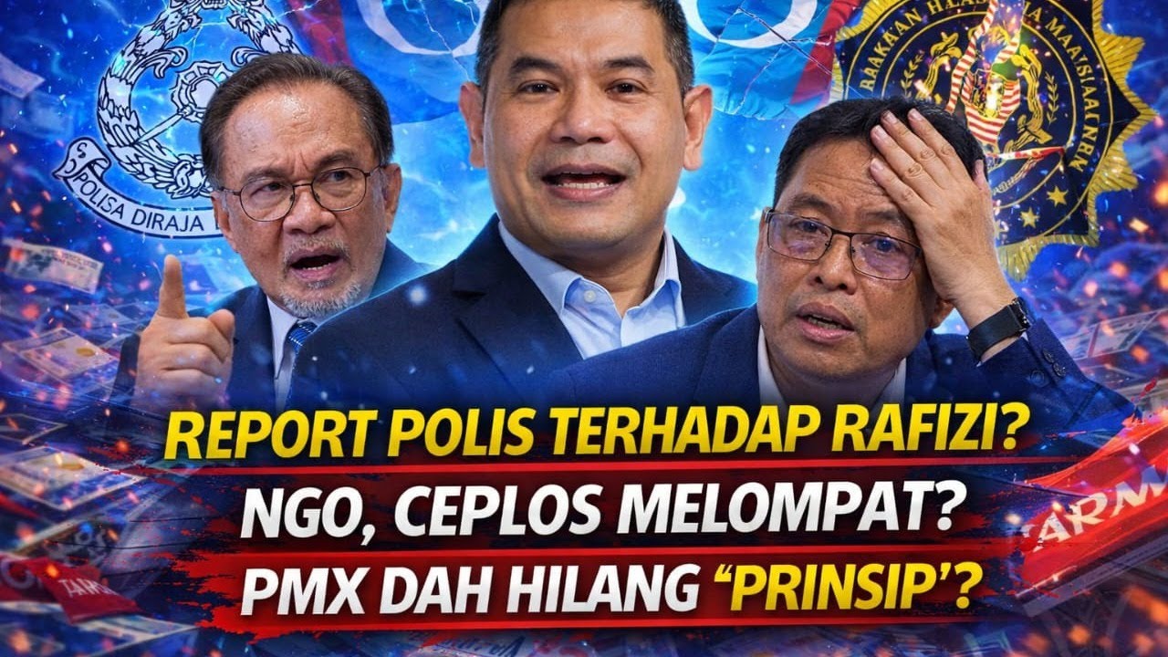 SSLIVE - PMX TERLIBAT - REPORT POLIS CEPLOS TERHADAP RAFIZI