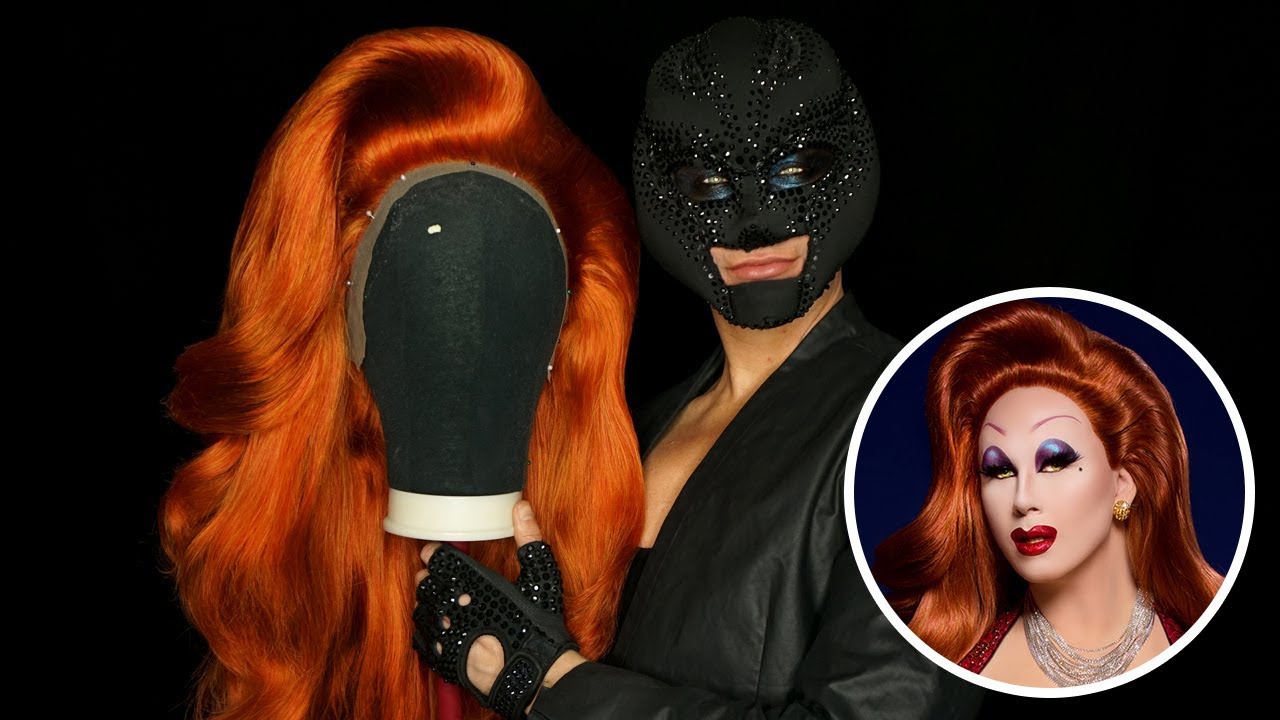 WIG TRANSFORMATION W/ MR VILLBERG - Huge Red Wig Tutorial 2 in 1