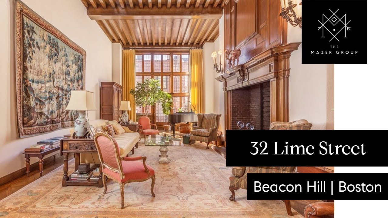 Exquisite Townhouse at 32 Lime Street in Boston's Beacon Hill | The Mazer Group