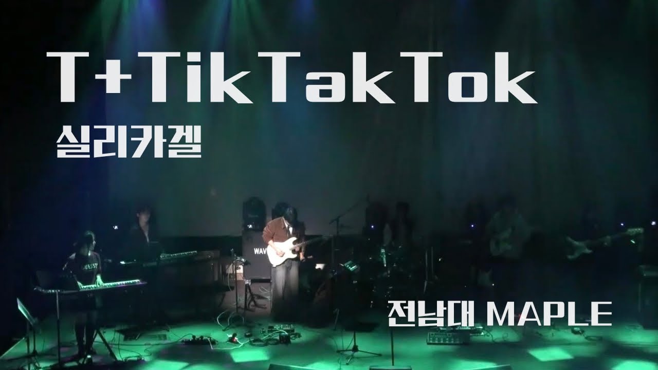 Tik Tak Tok - 실리카겔 | band cover | cover by maple
