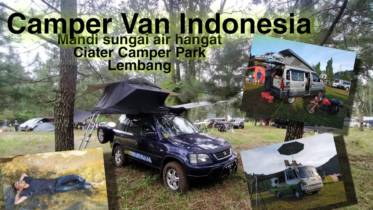 Sungai Air Panas Ciater Lembang bareng Camper Van Indonesia | Crv Overland