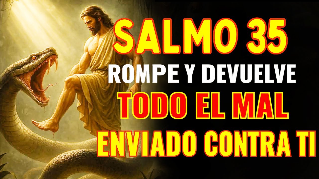 Salmo 35 DEVUELVE TODO MAL A TUS ENEMIGOS