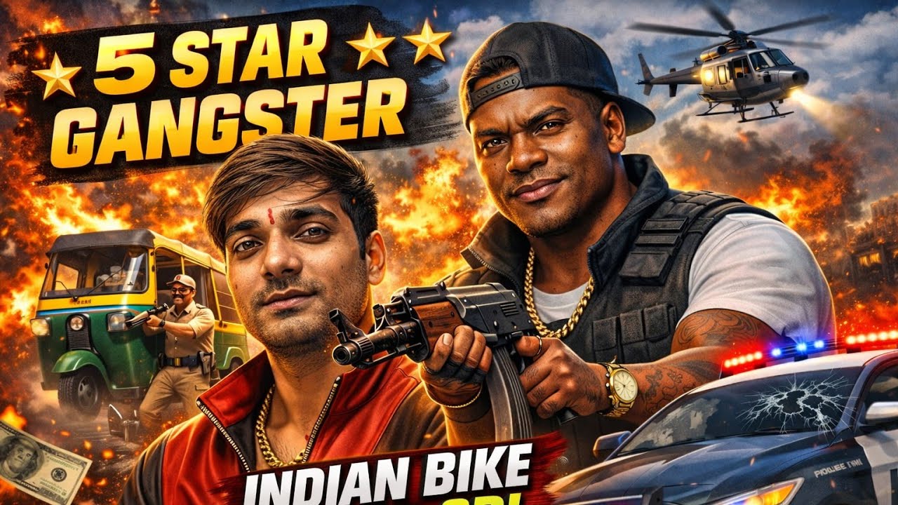 💀 Franklin Turns Into Ultimate Gangster | Indian Bike Driving 3D 