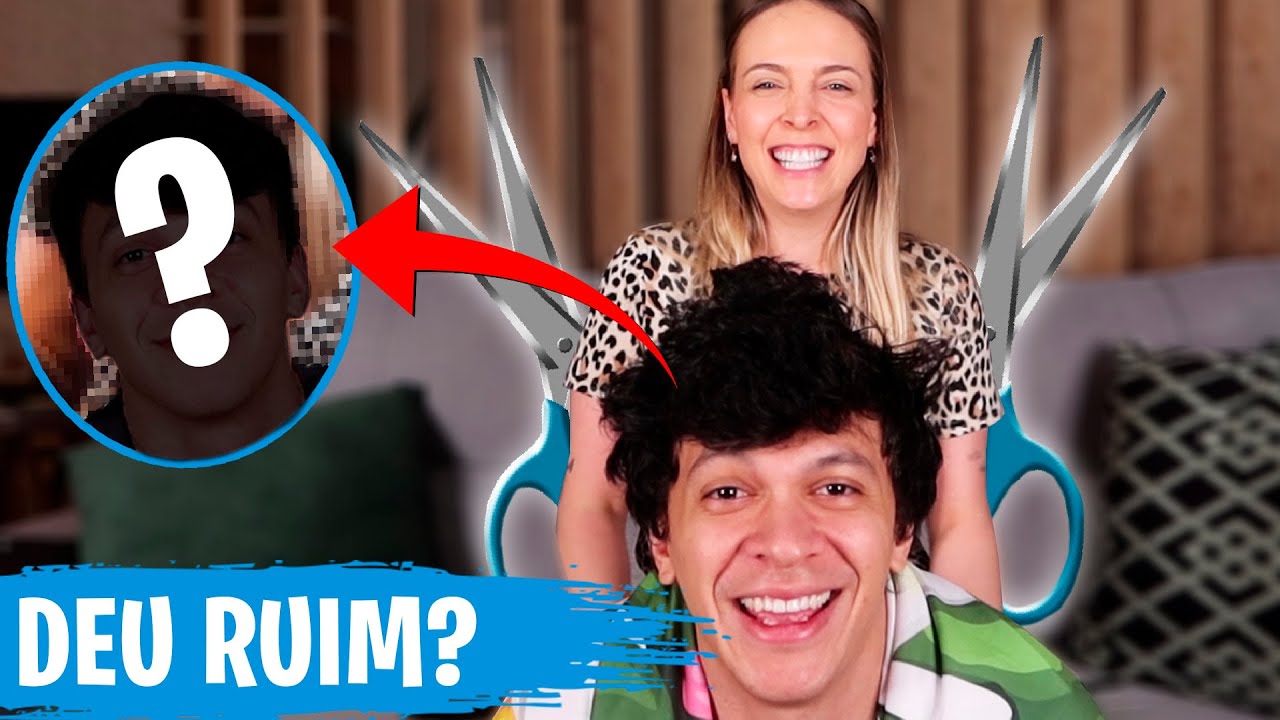 TATA CORTOU O CABELO DO COCIELO 😂