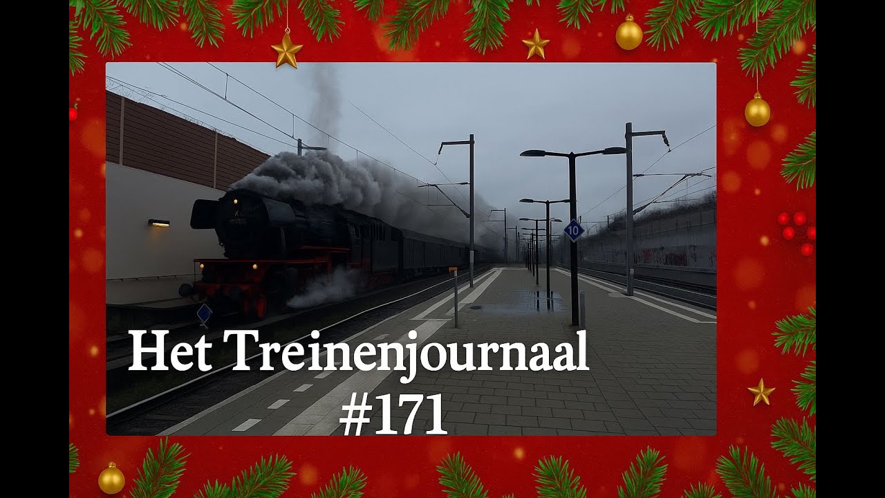 Het Treinenjournaal #171 - Kerstspecial 2025! - Nederlandse Polar Express door Best!