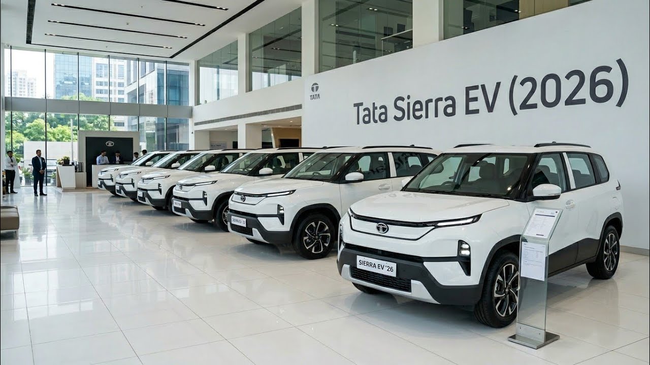 Официально представлен Tata Sierra EV 2026 &ndash; премиальный электрический внедорожник!