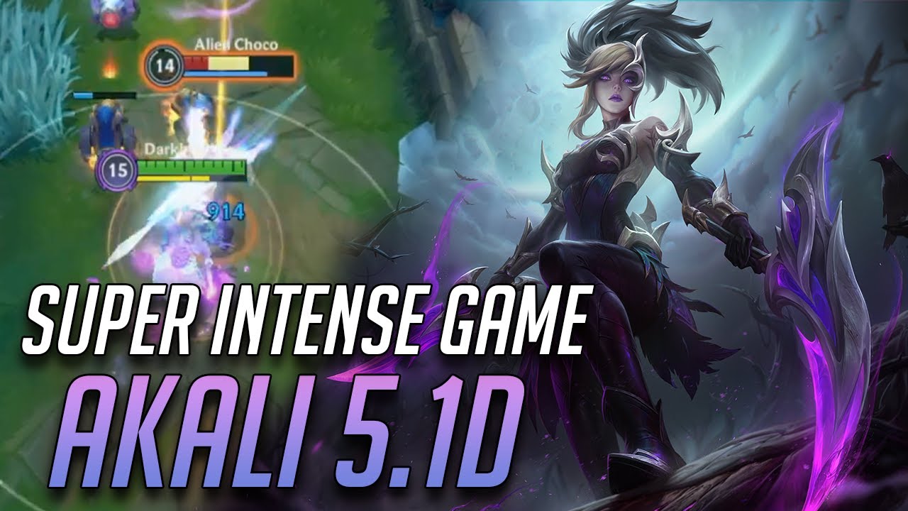 WILD RIFT AKALI ВСЕ ЕЩЕ ОДИН ИЗ ЛУЧШИХ СРЕДНИХ ЛЕЙНЕР В 5.1D