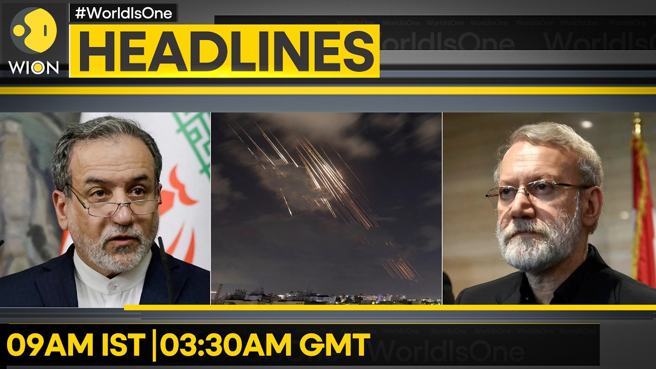 Two Killed Near Tel Aviv As Iran Hits Israel | Iran Vows To Avenge Larijani's Killing| Headlines