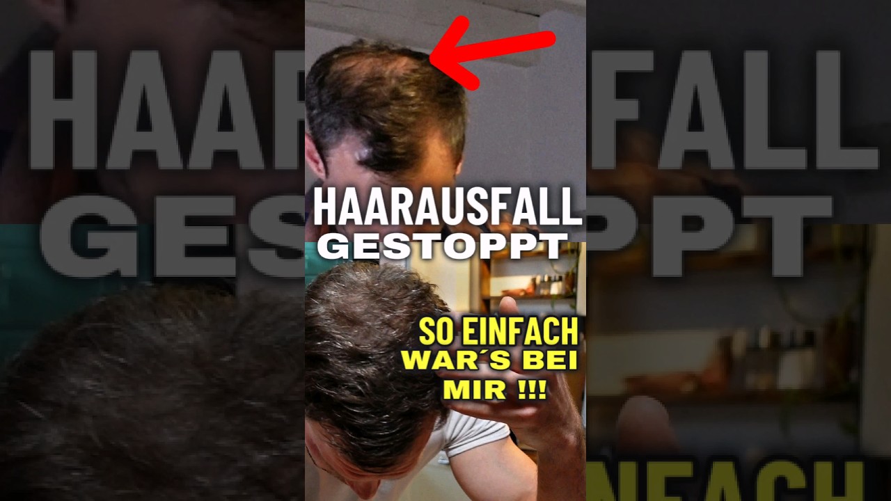Haarausfall gestoppt - so einfach wars bei mir #haarpflege #haarausfall #Fasten