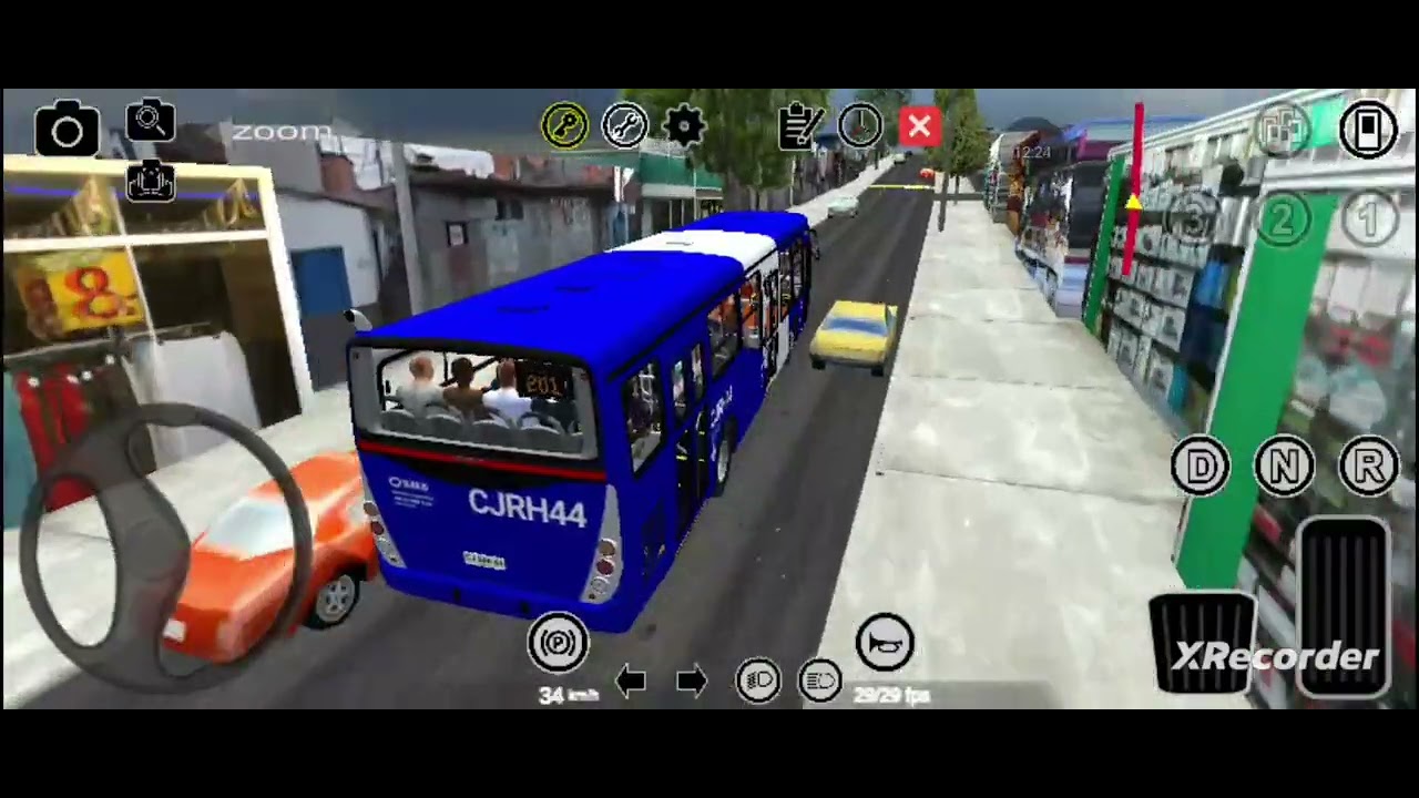 Marcopolo gran viale Volvo B7r ex subus 201 san Bernardo hasta independencia proton bus simulator 