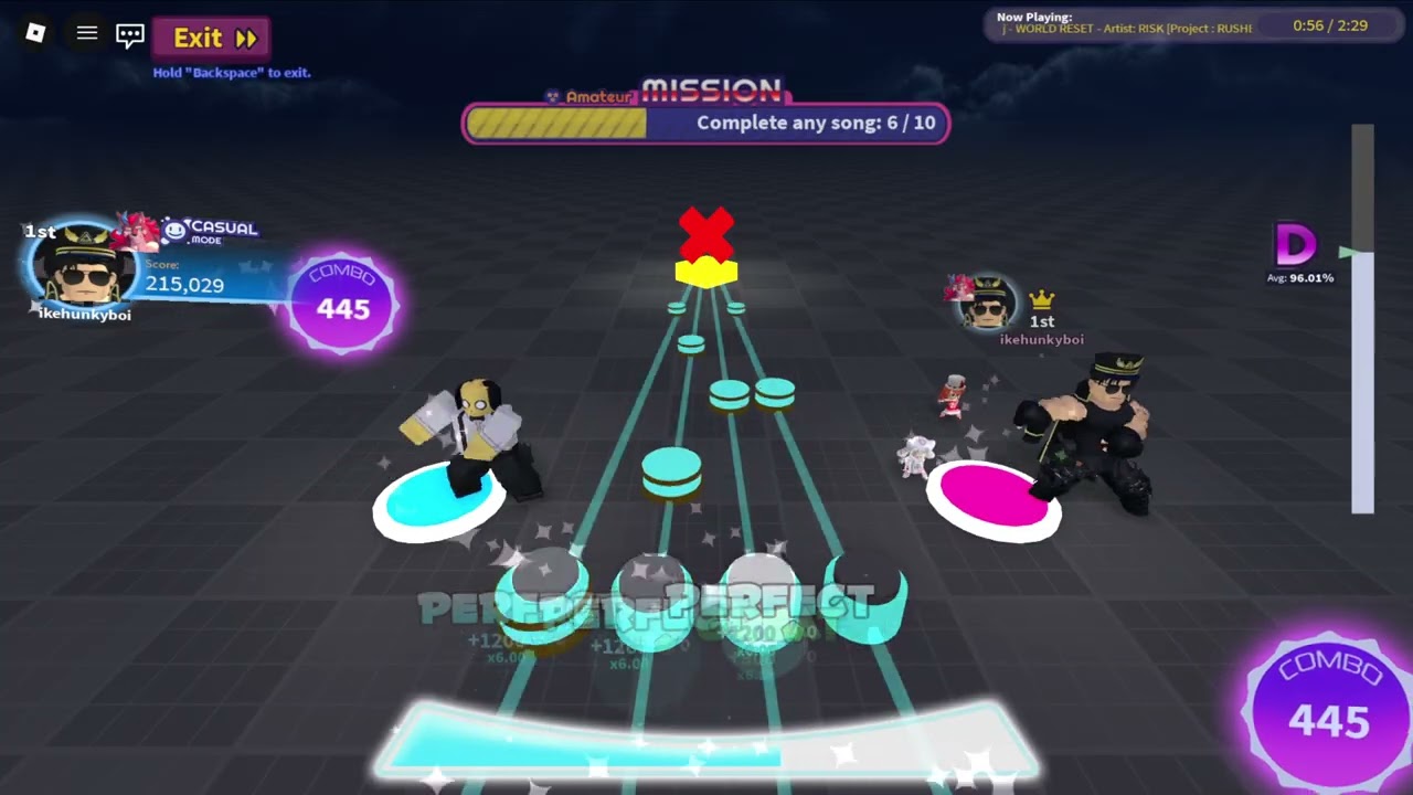 [Robeats  x Project Rusher] Risk - World Reset : Normal Difficulty (18)